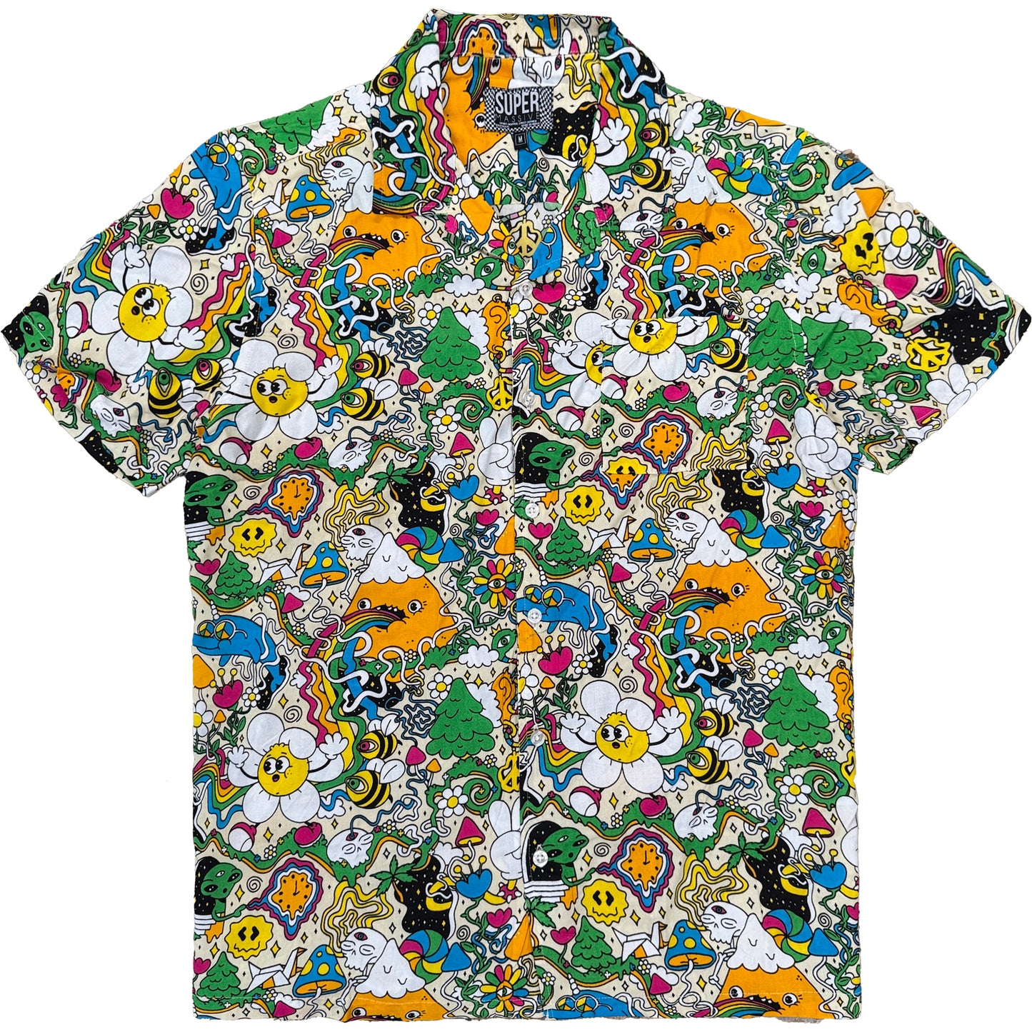 Acid Adventure SS Buttondown