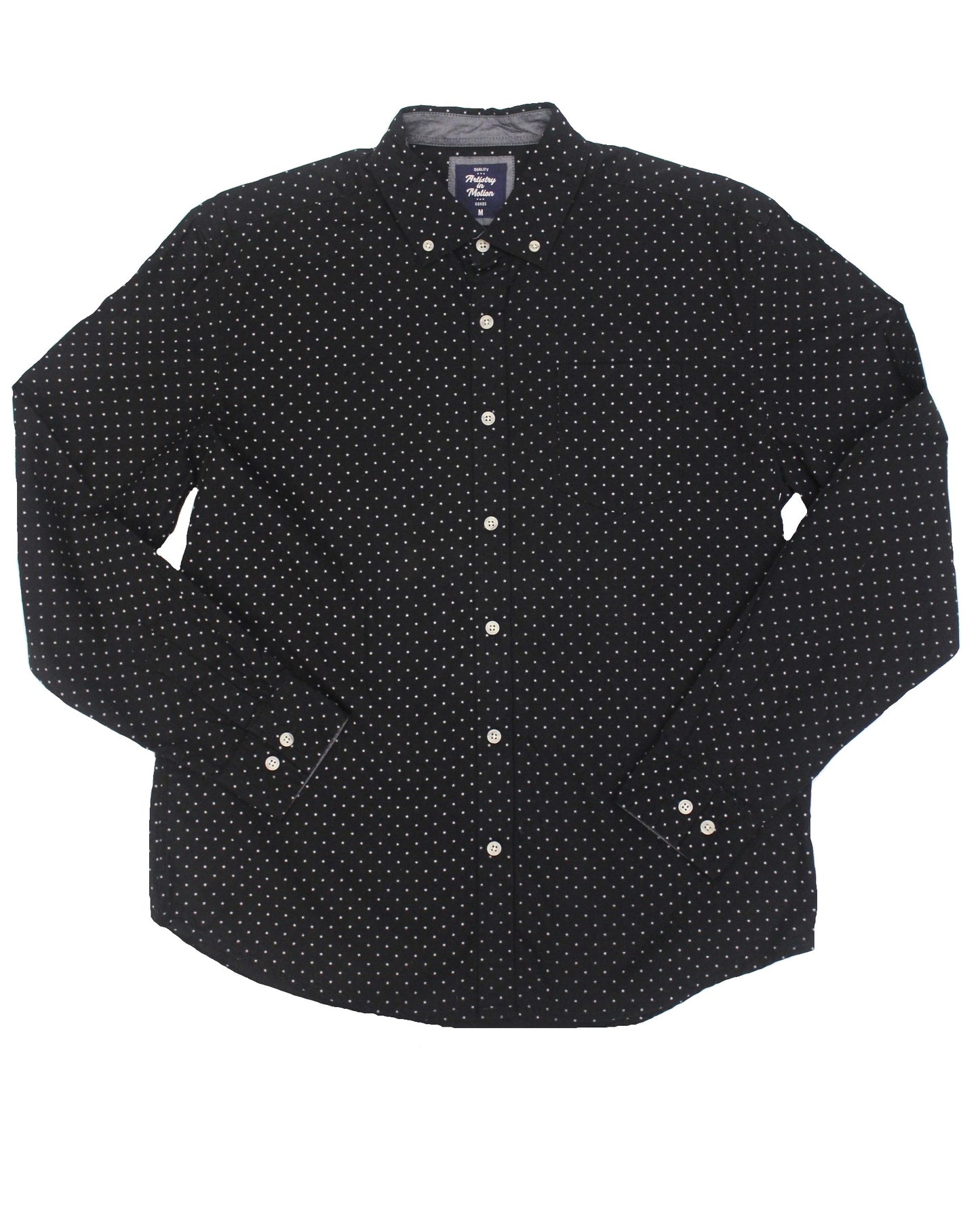 Interstellar Poplin Button-down - Super Massive Shop