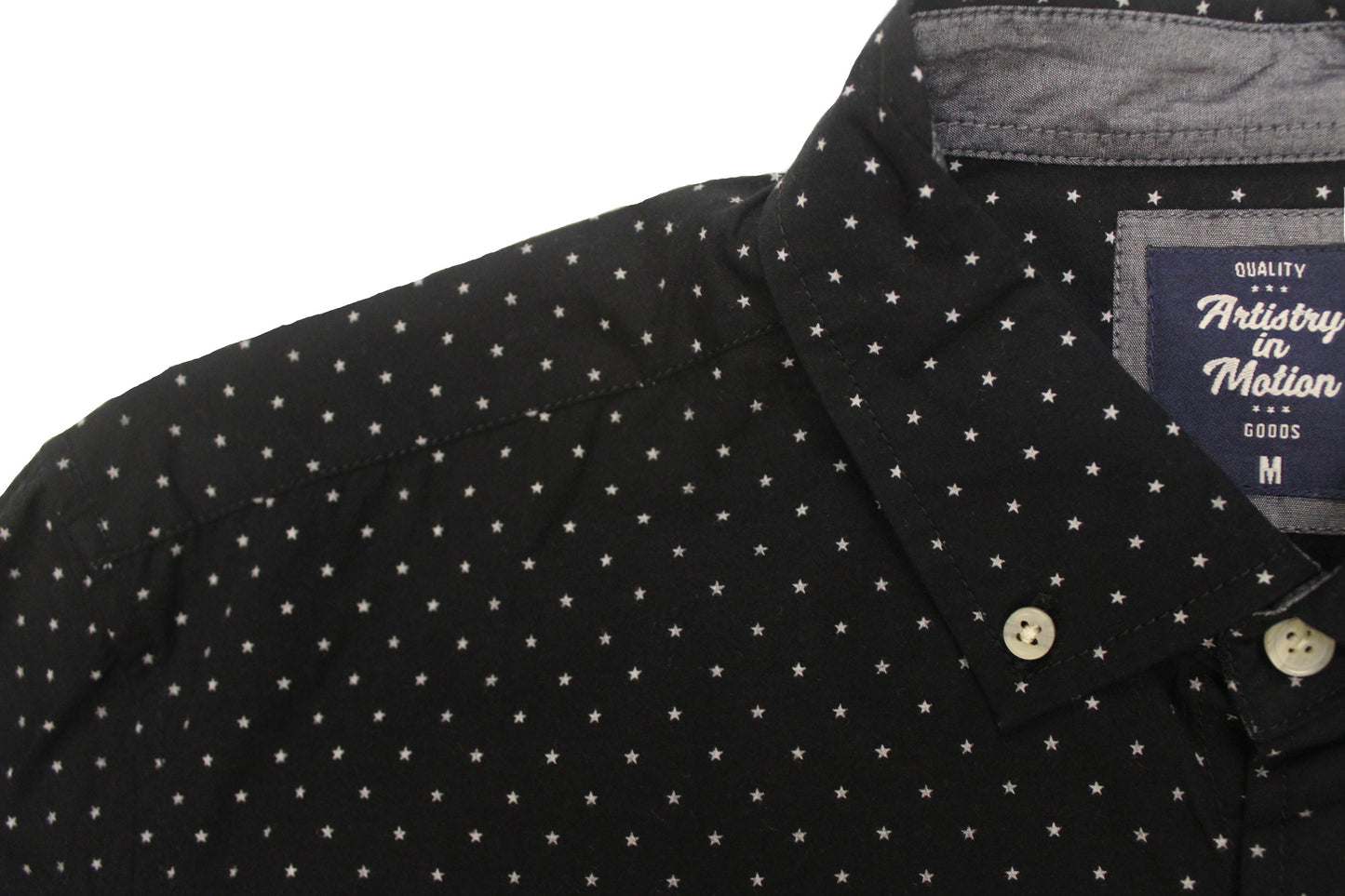 Interstellar Poplin Button-down - Super Massive Shop