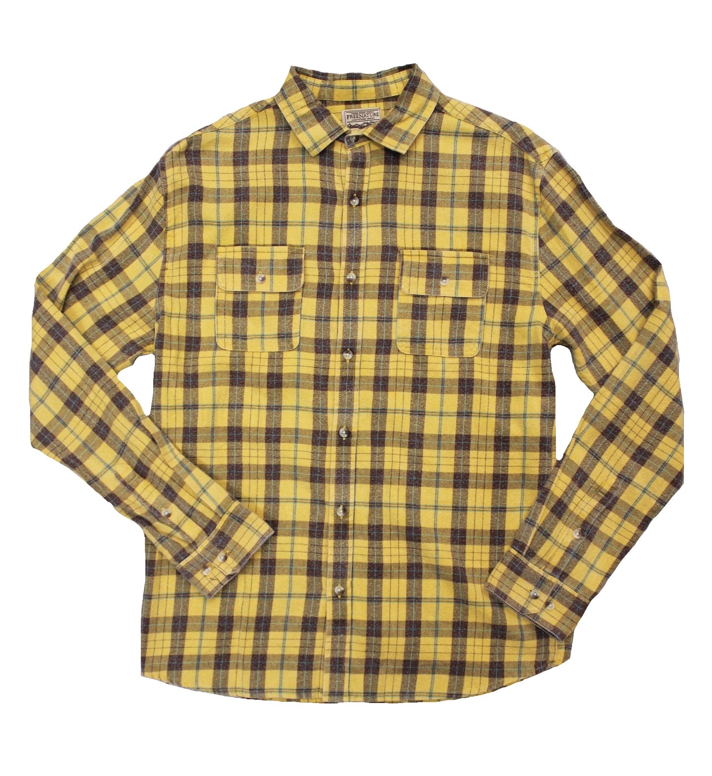 Arctic Flannel Button-down - Super Massive Shop