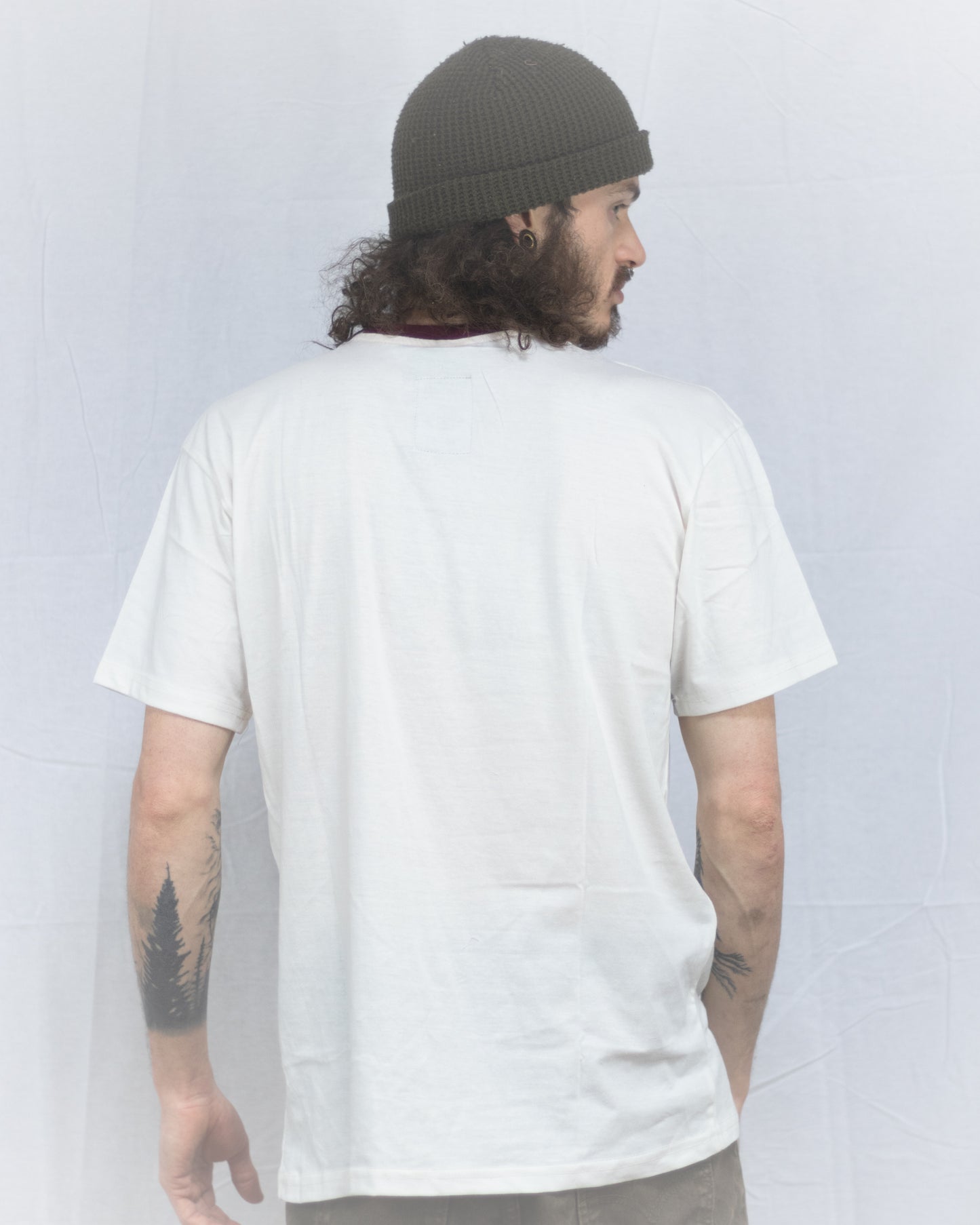 Cream Yarn Tee