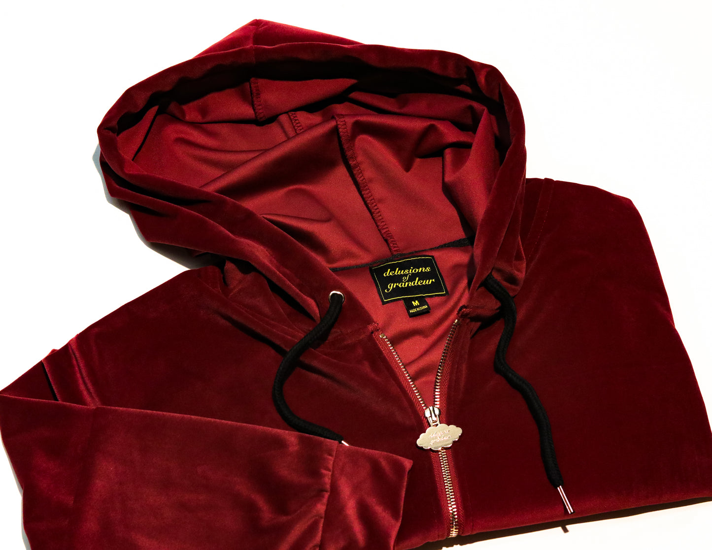 YAEZ Atlanta Velour Hoodie - Super Massive Shop
