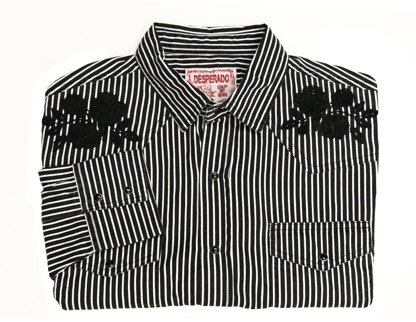 Crooked Saloon Western Button-down - Super Massive Shop