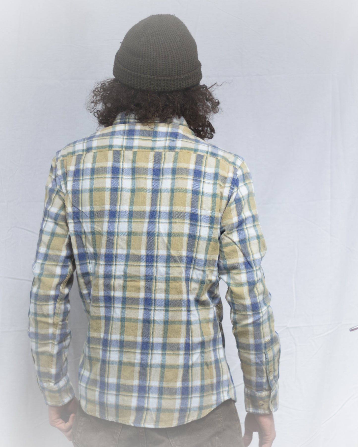 Gold Dirtbag Flannel Buttondown