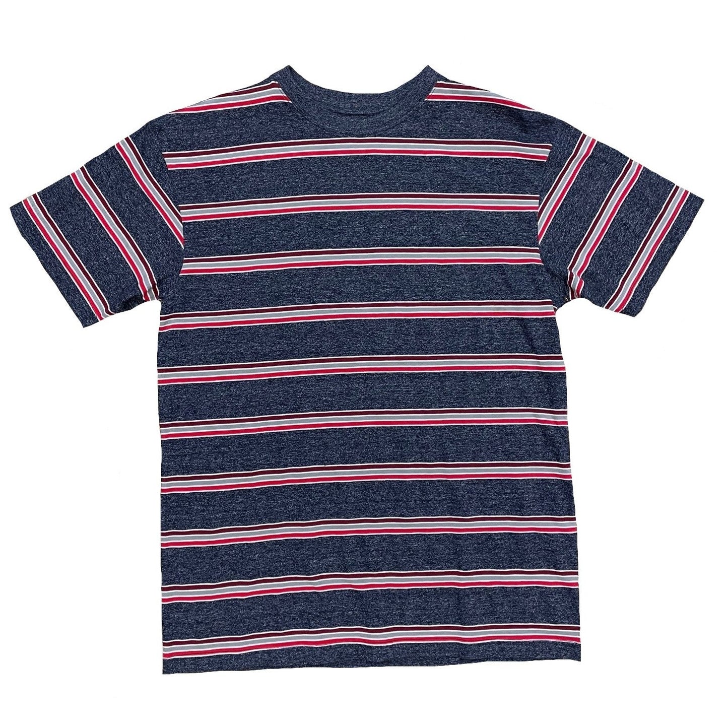 Yarn Stripe Tee Navy