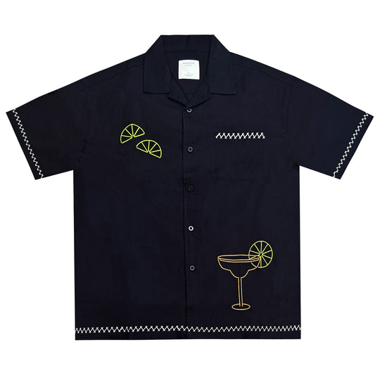 Noir Martini SS Buttondown