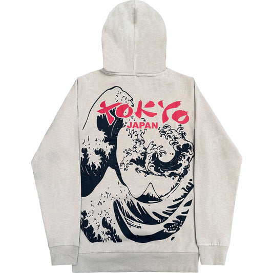 Tokyo Wave Fleece Hoodie