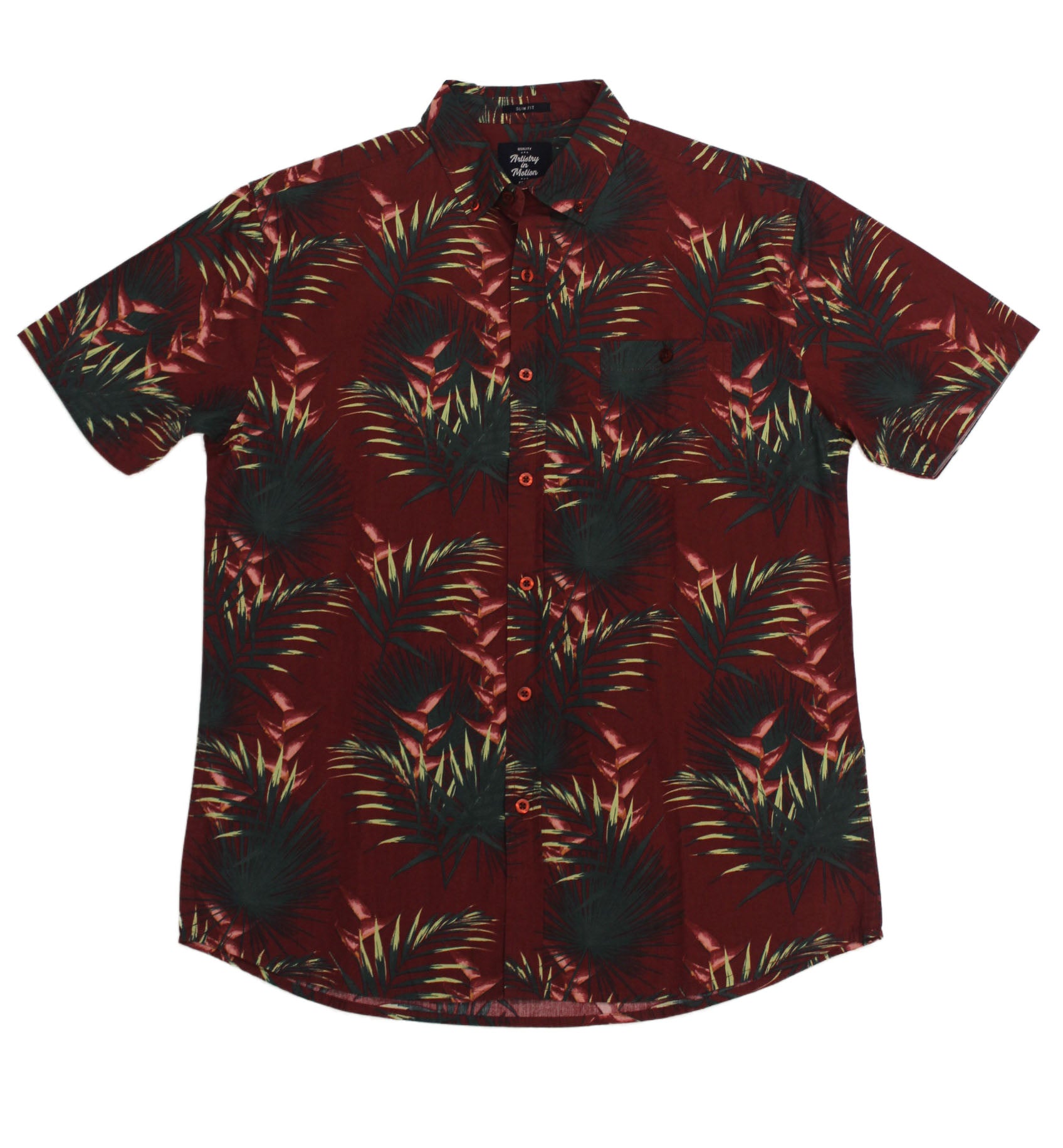 Botanical SS Button-down - Super Massive Shop