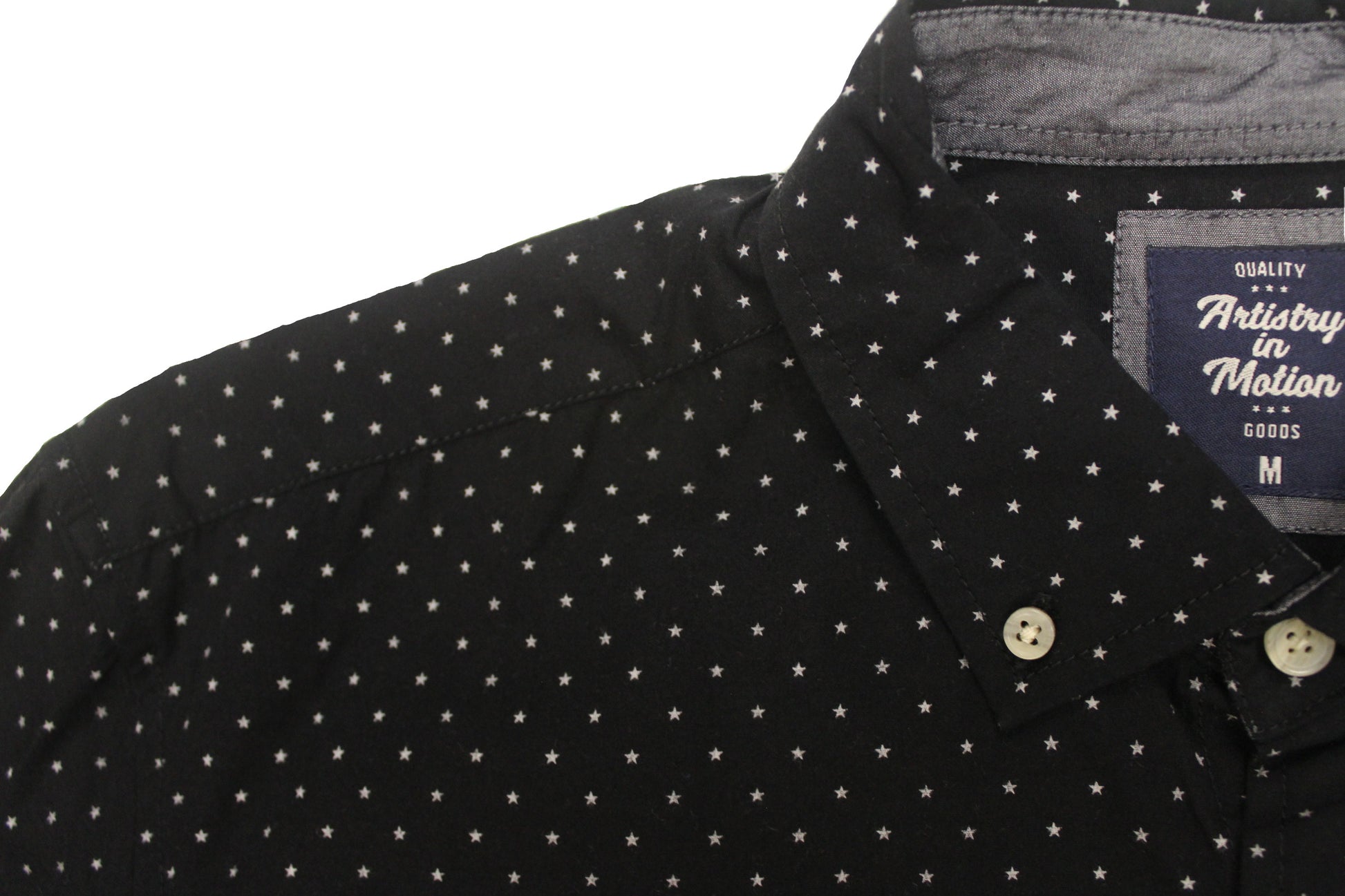 Interstellar Poplin Button-down - Super Massive Shop
