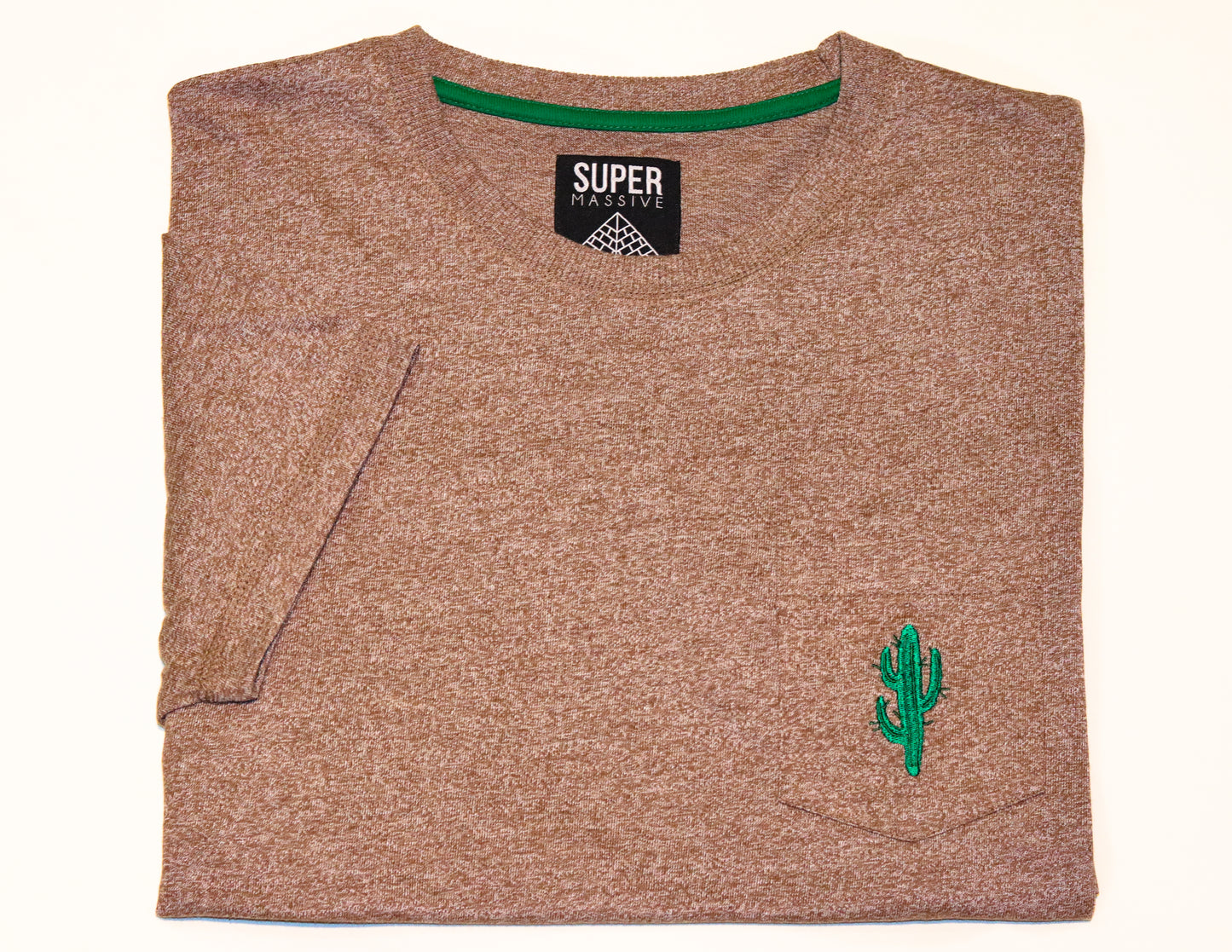 Desert Cactus SS Pocket Tee - Super Massive Shop