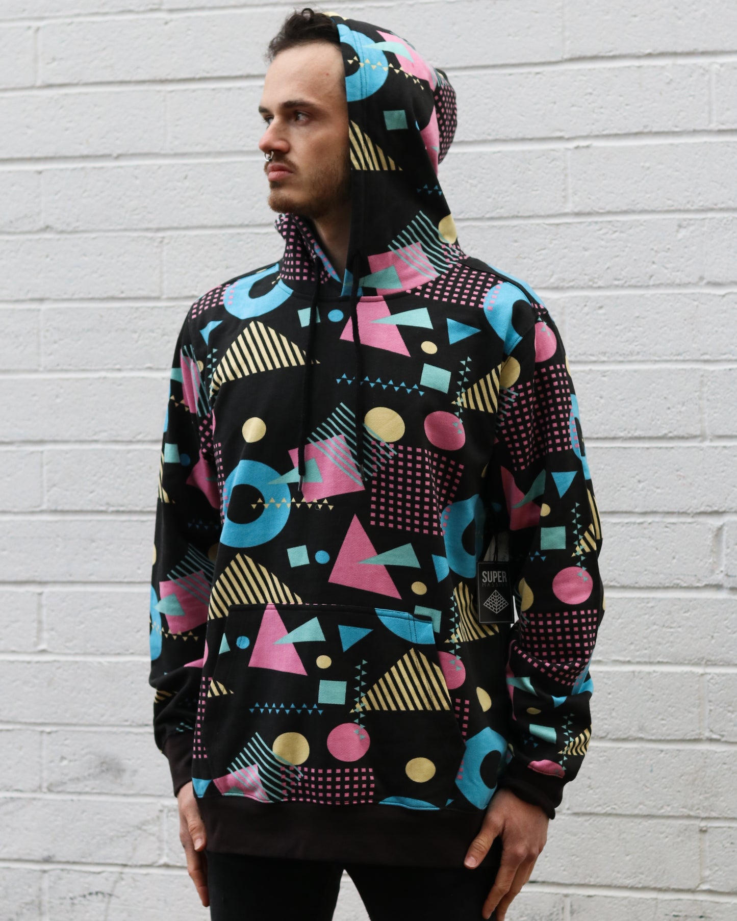 Flash Print Hoodie - Super Massive Shop