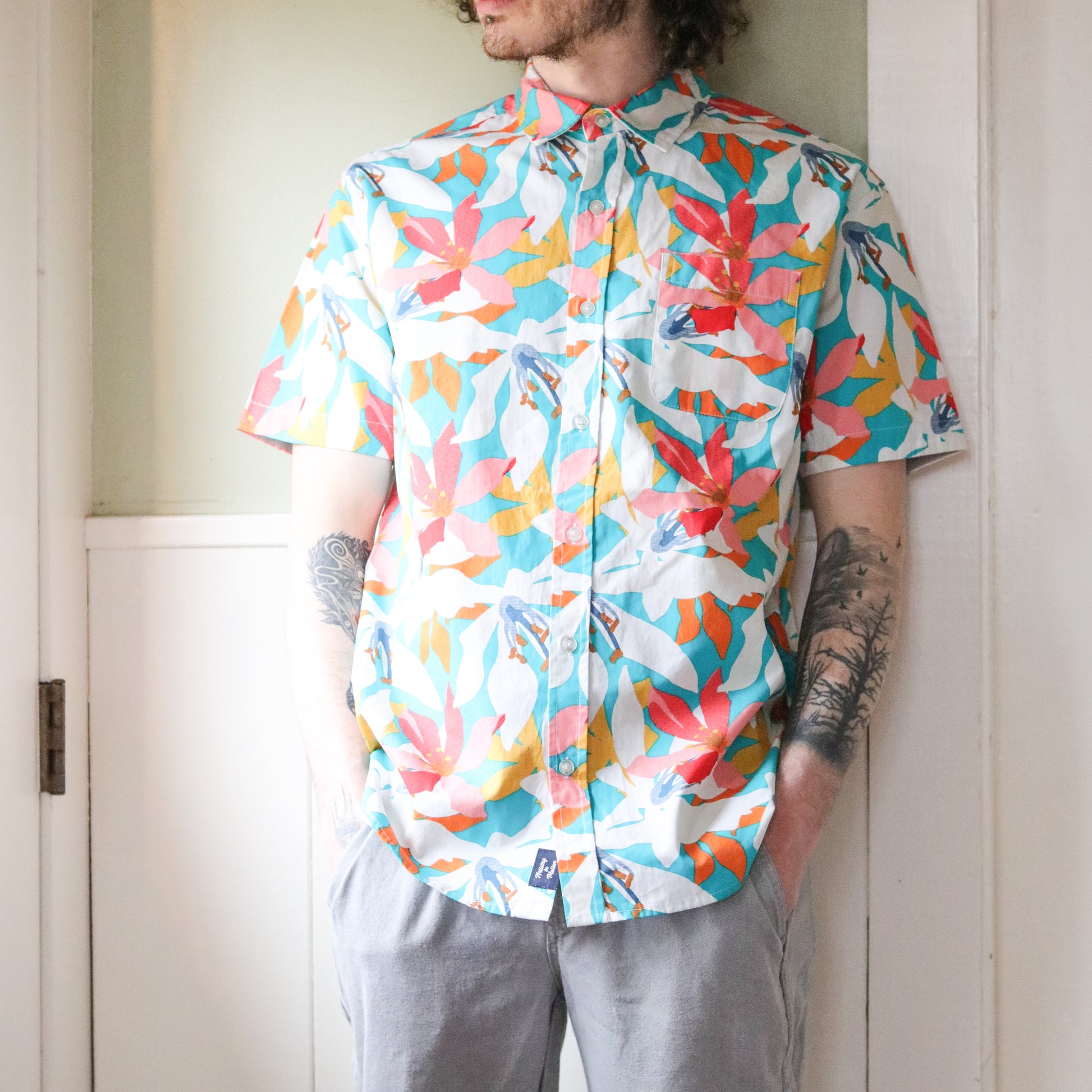 Blossom SS Buttondown