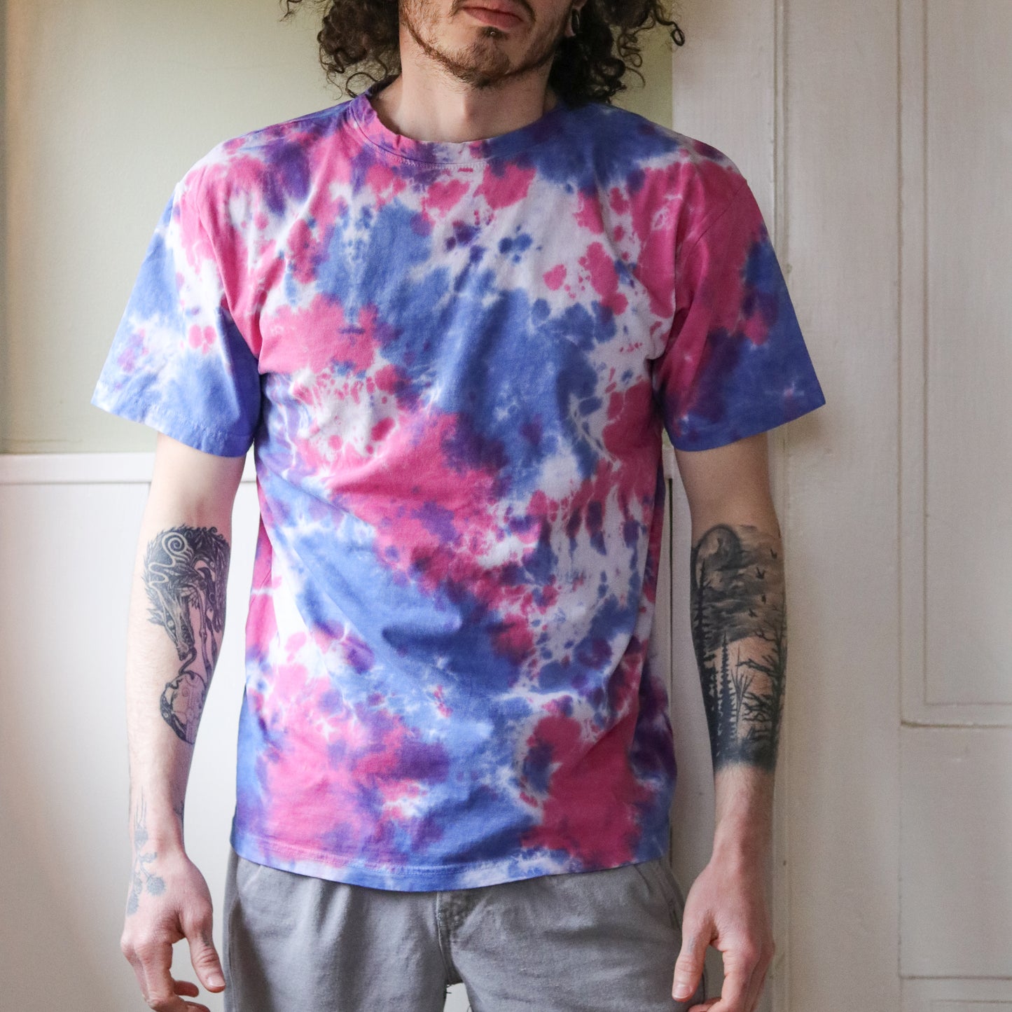 Pink Storm Tie-Dye Tee