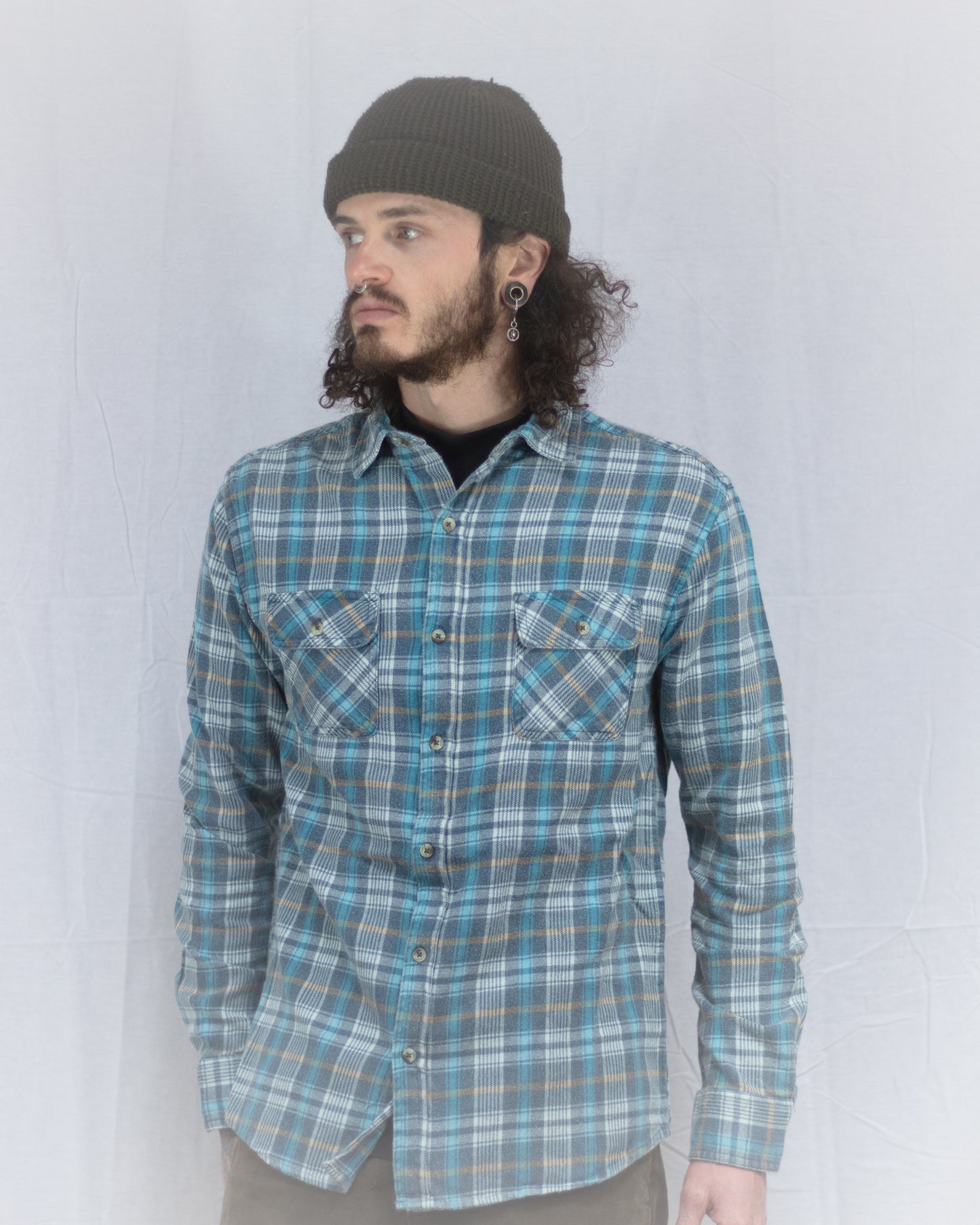 Mallard Dirtbag Flannel Button-down