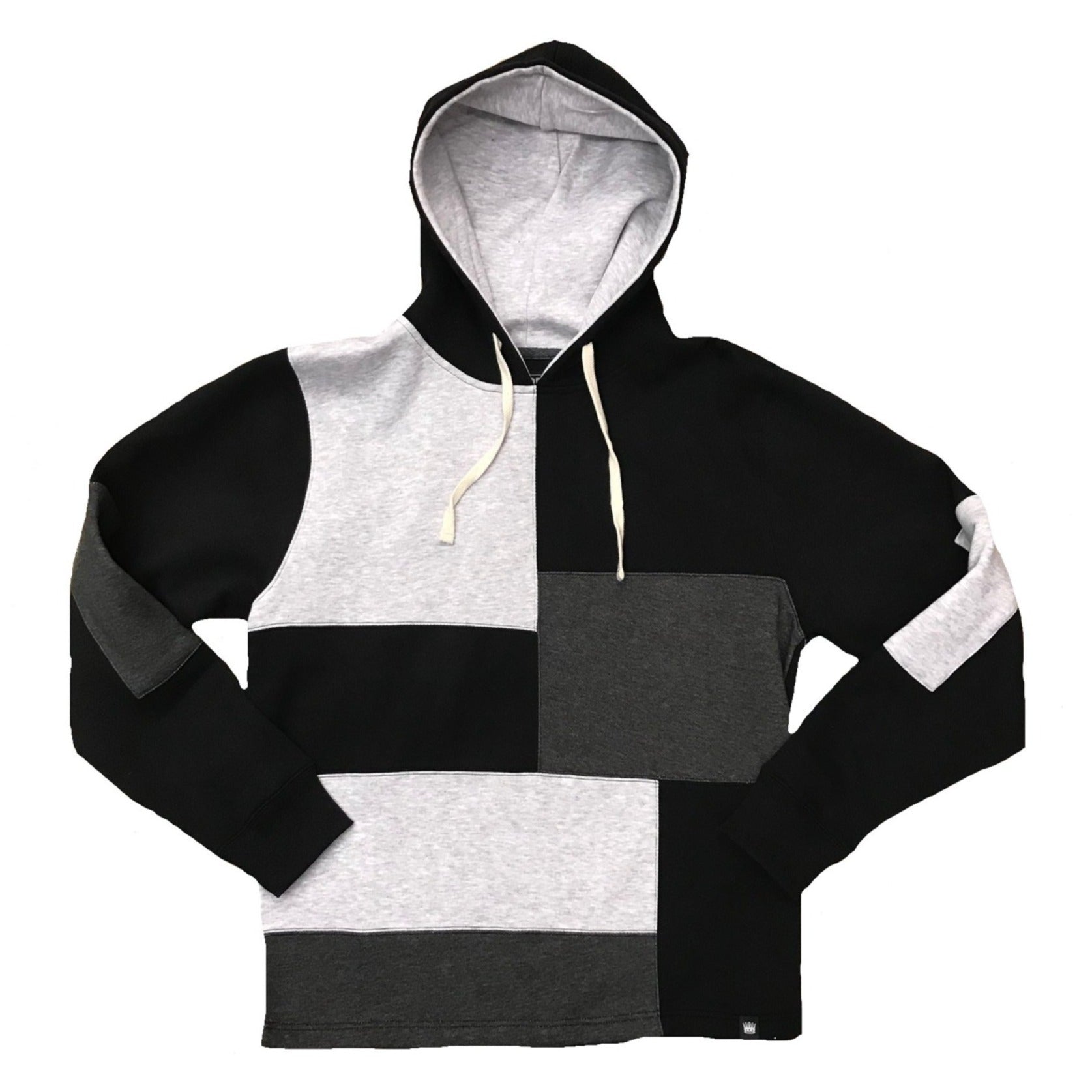Panel Fleece Hoodie