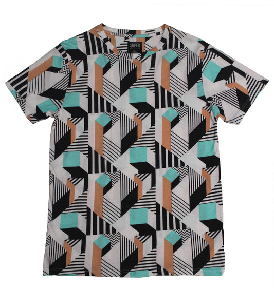 Realignment SS Print Tee - Super Massive Shop